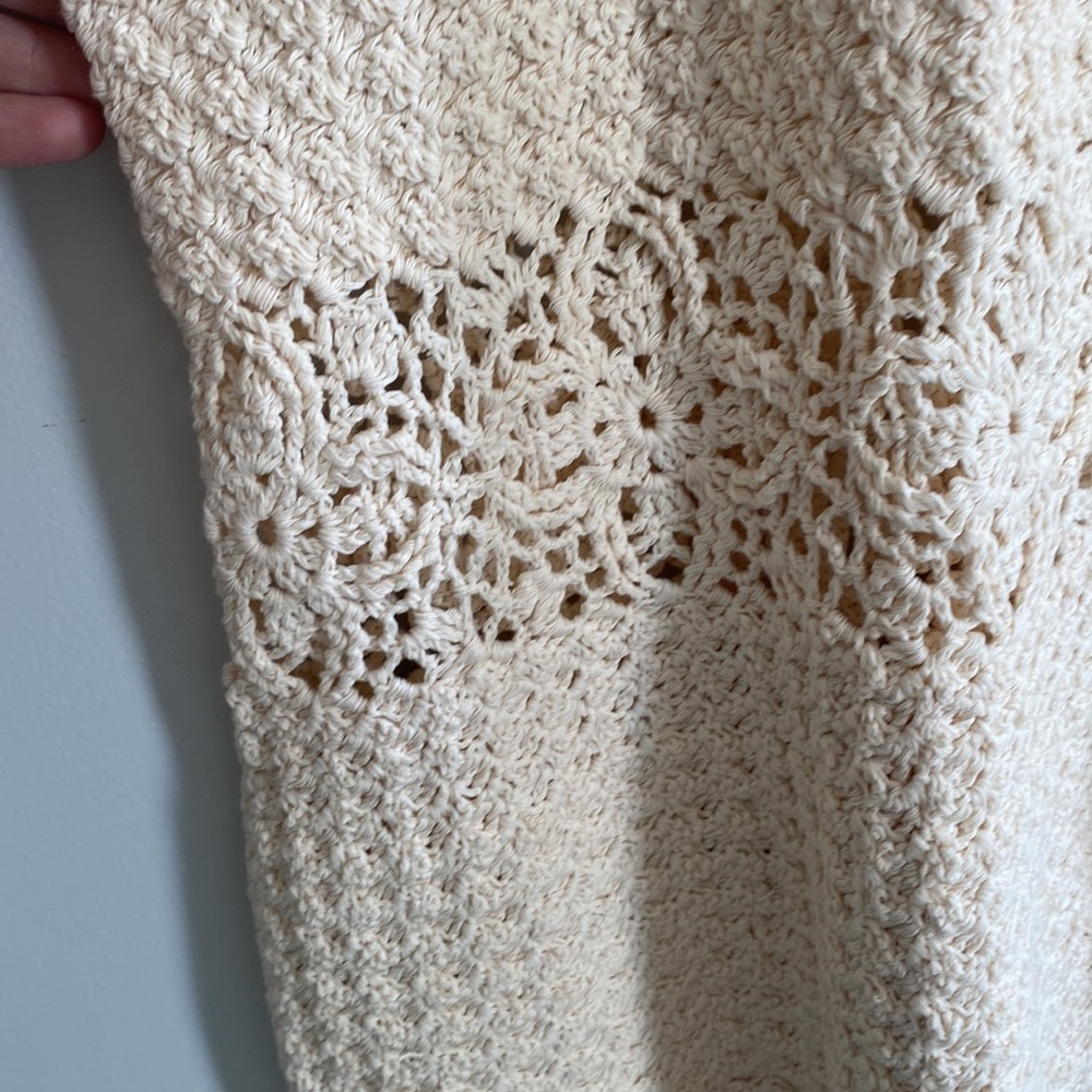 [S] Crochet Mini Dress - Picture 4 of 9